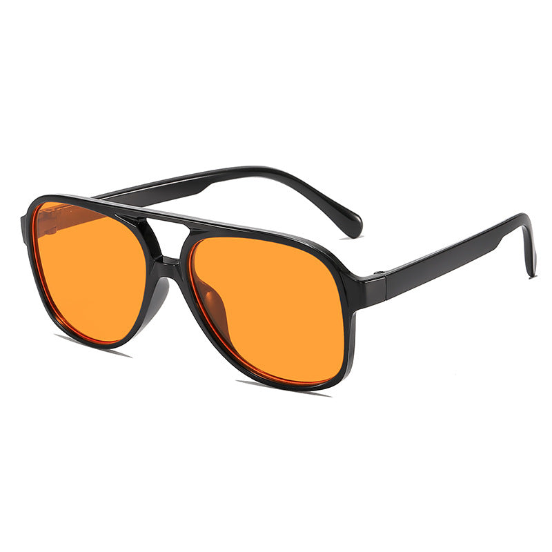 Orange Sunno Sunglasses Zaria Yong