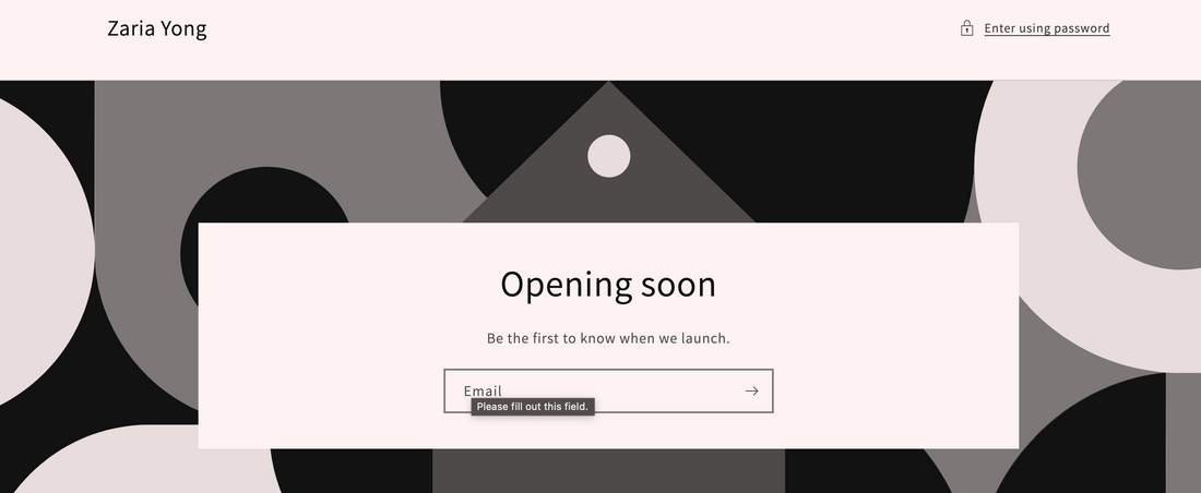 WE-ARE-LAUNCHING Zaria Yong