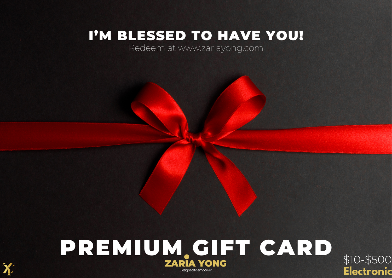 AMOUR: VALENTINE'S GIFT CARD