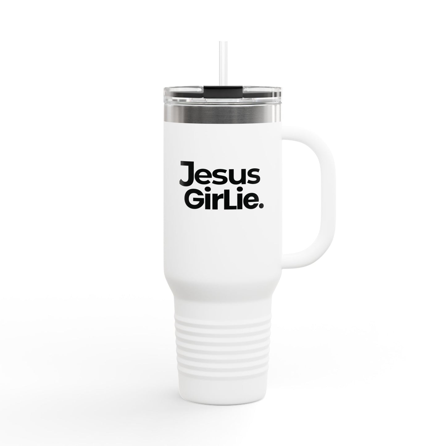 Jesus GirLie Insulated Travel Mug - 40oz Coffee Tumbler for Everyday Adventures