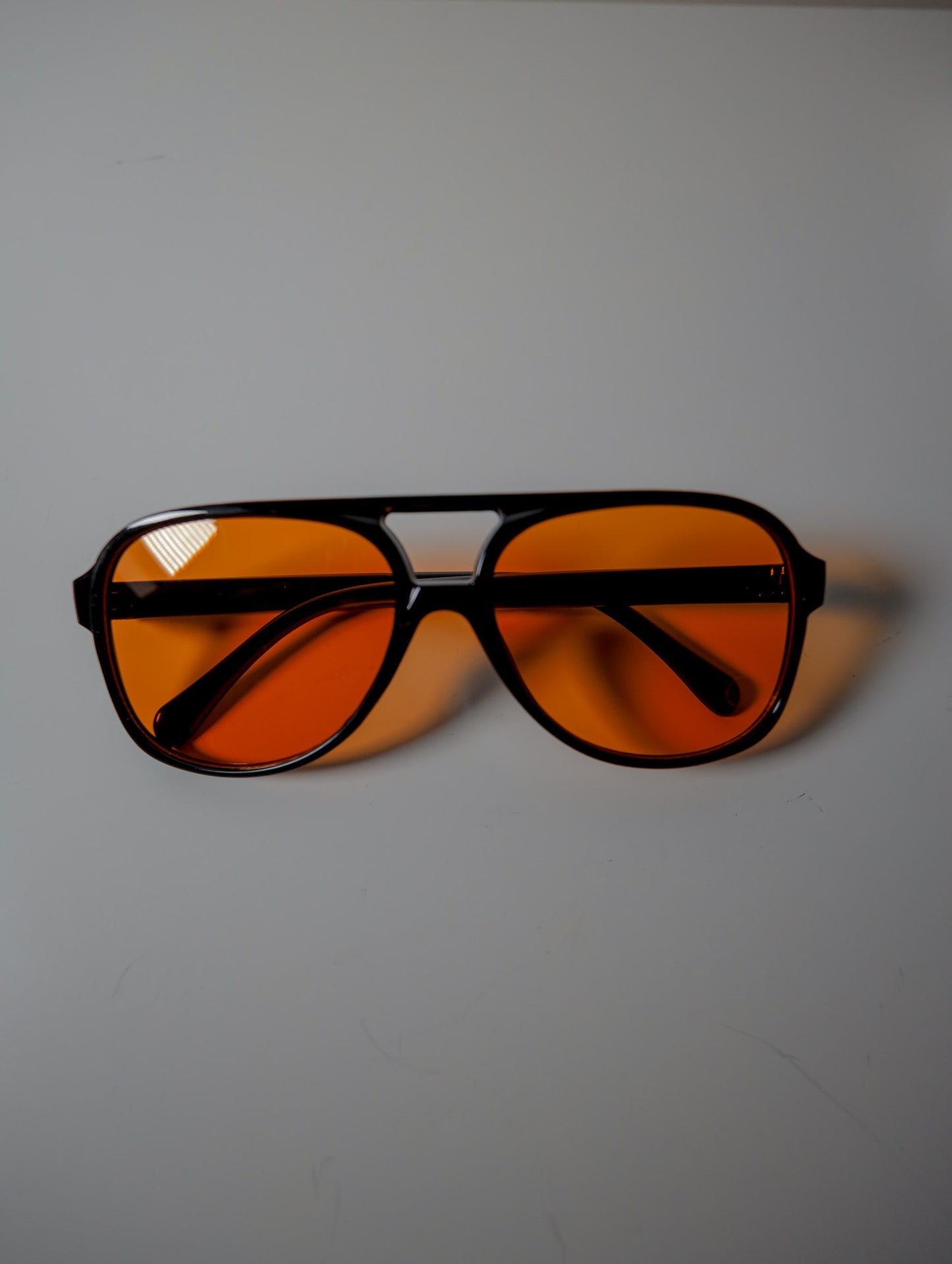 Orange Sunno Sunglasses Zaria Yong