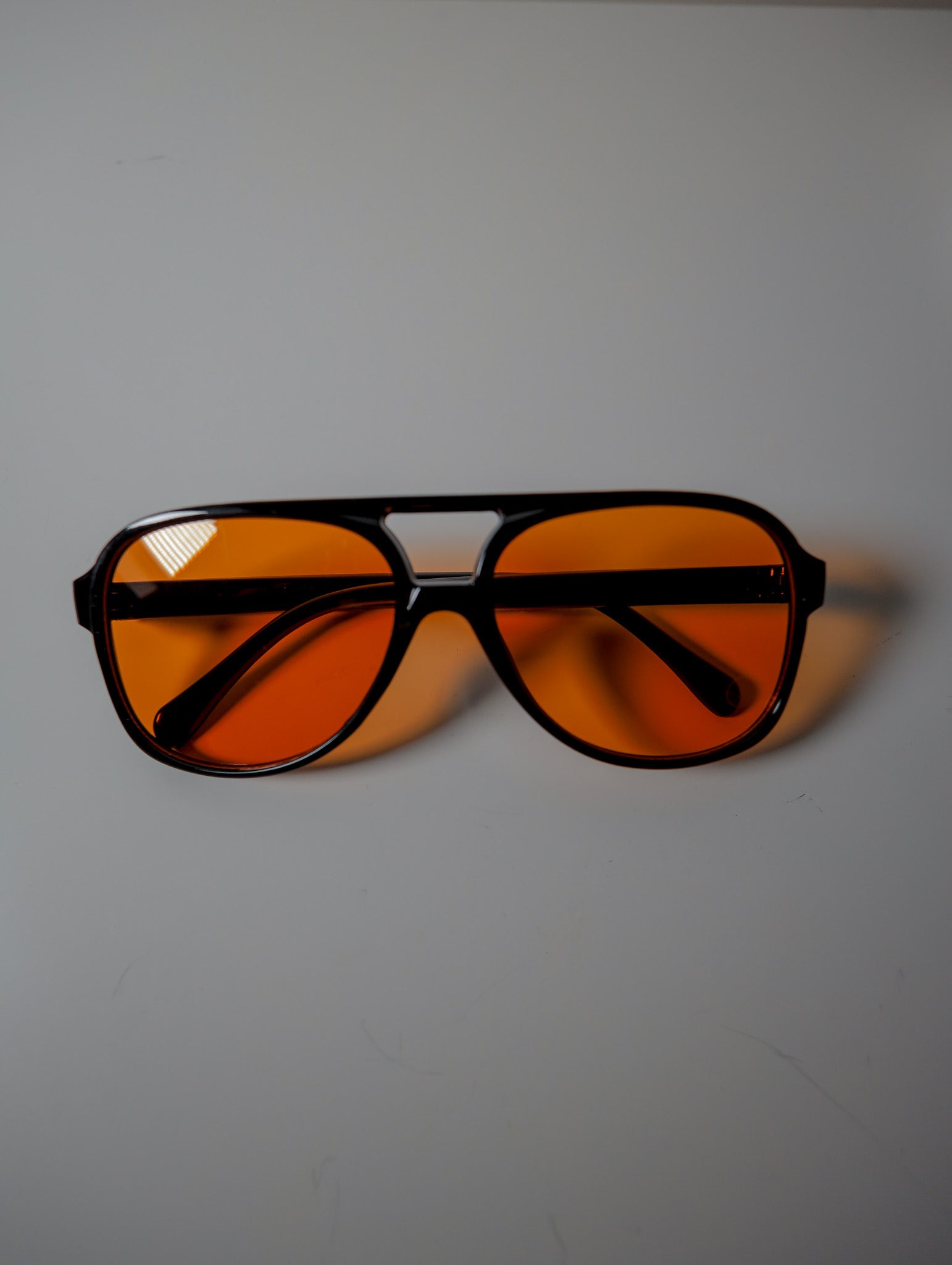 Orange Sunno Sunglasses Zaria Yong