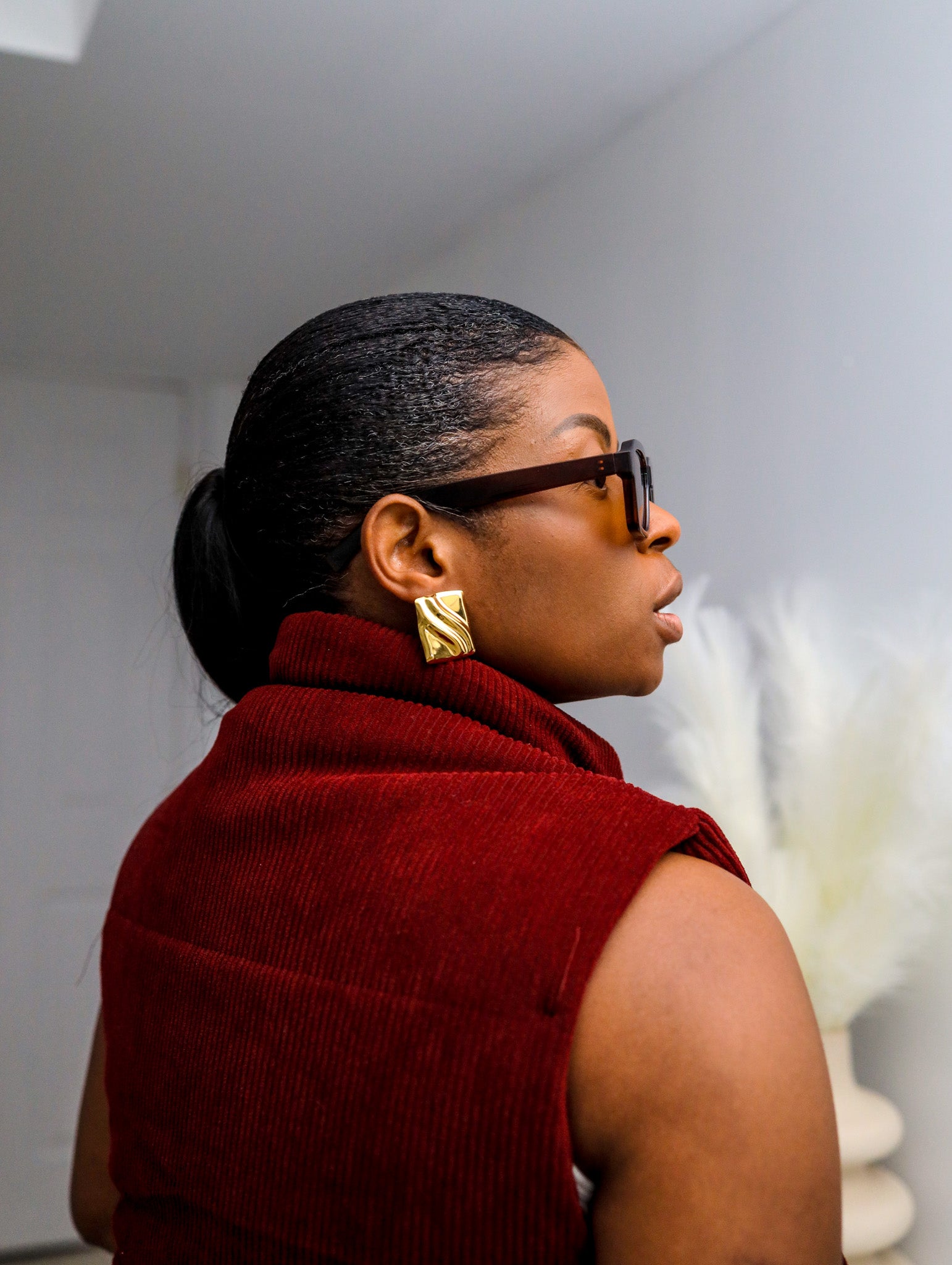 Halo Earrings Zaria Yong