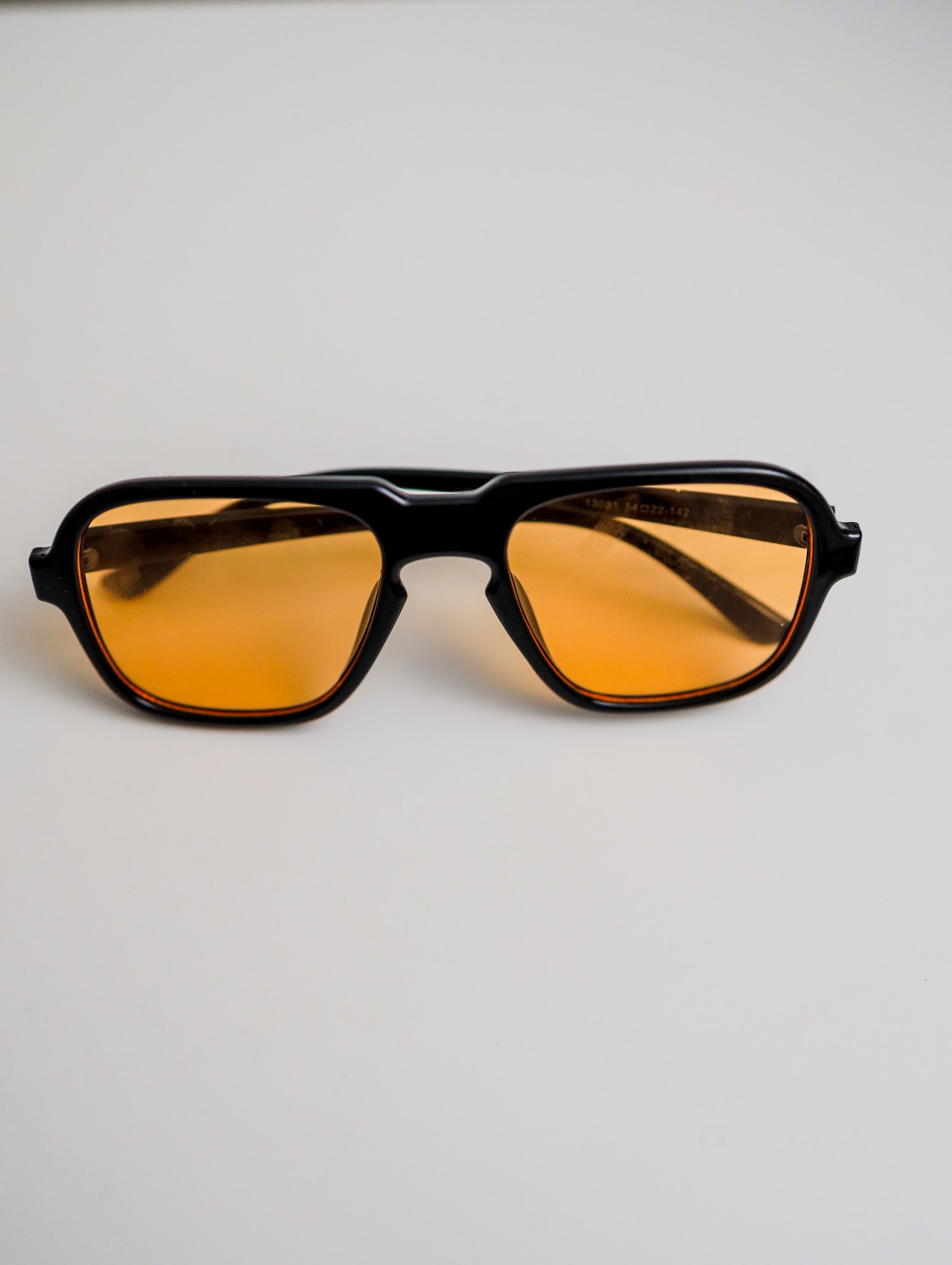 Orange Zavi Sunglasses Zaria Yong