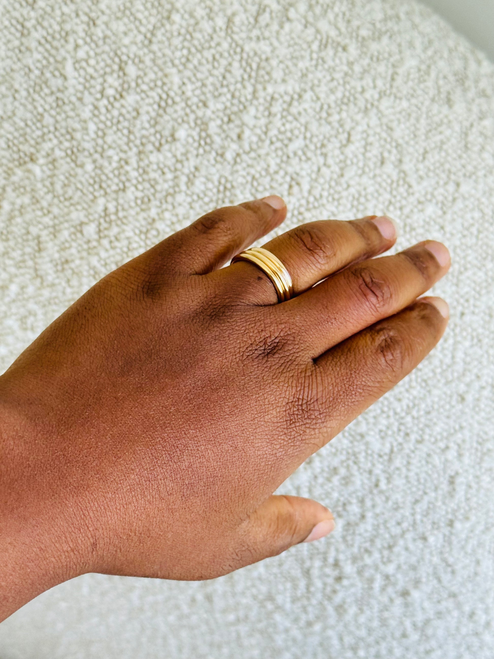 Vow Ring - Double band Zaria Yong