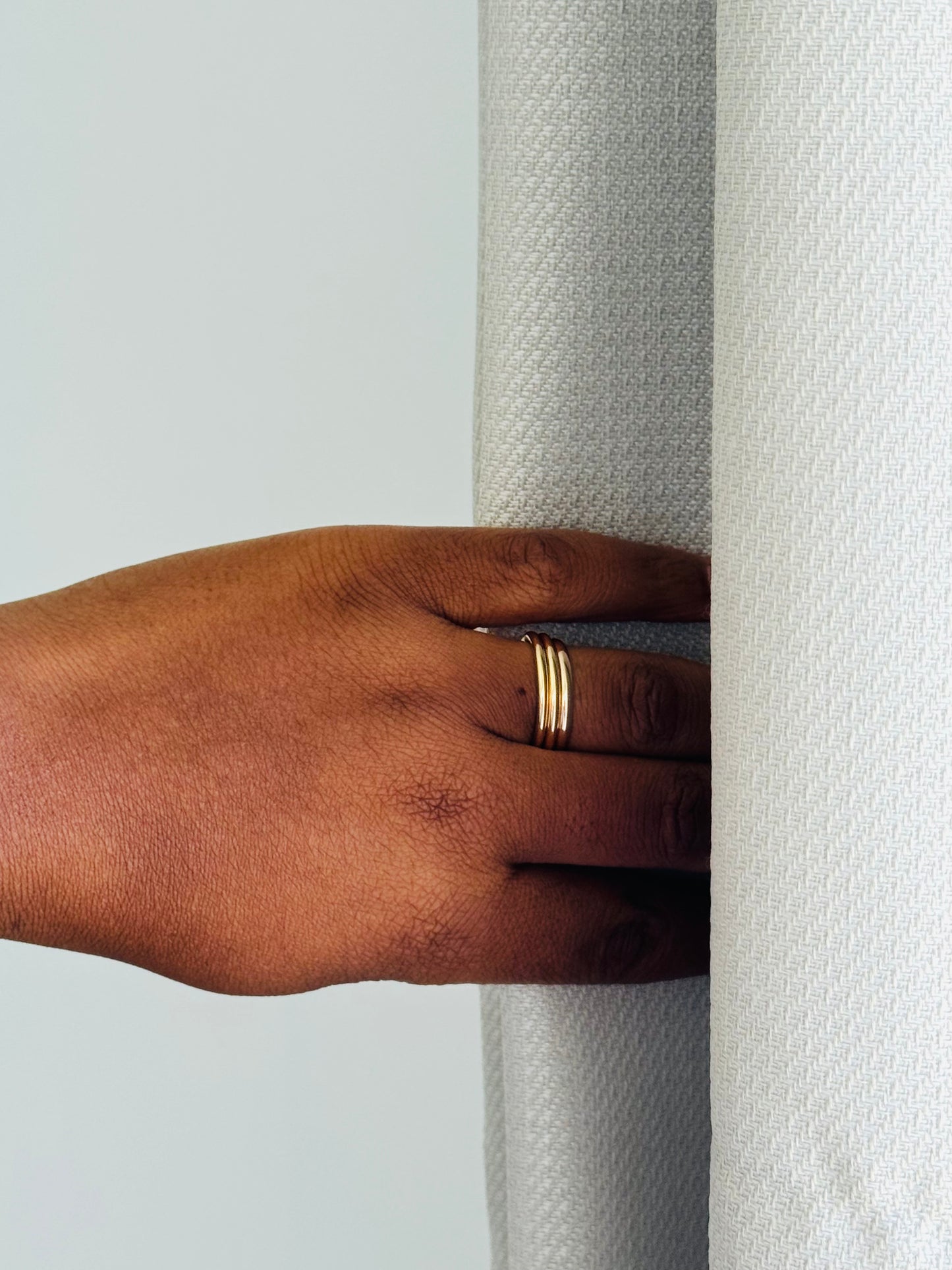 Vow Ring - Double band Zaria Yong