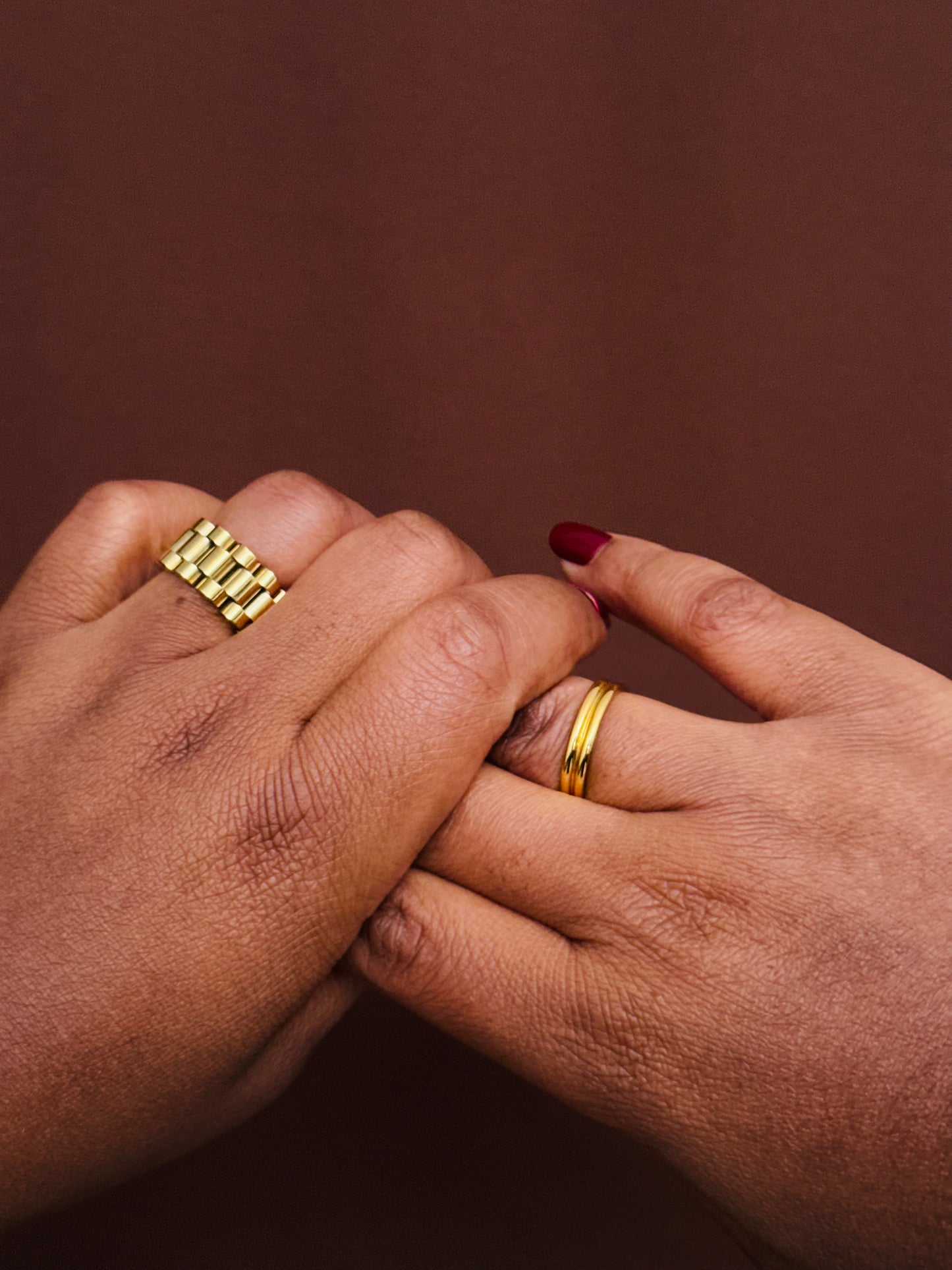 Vow Ring - Double band Zaria Yong