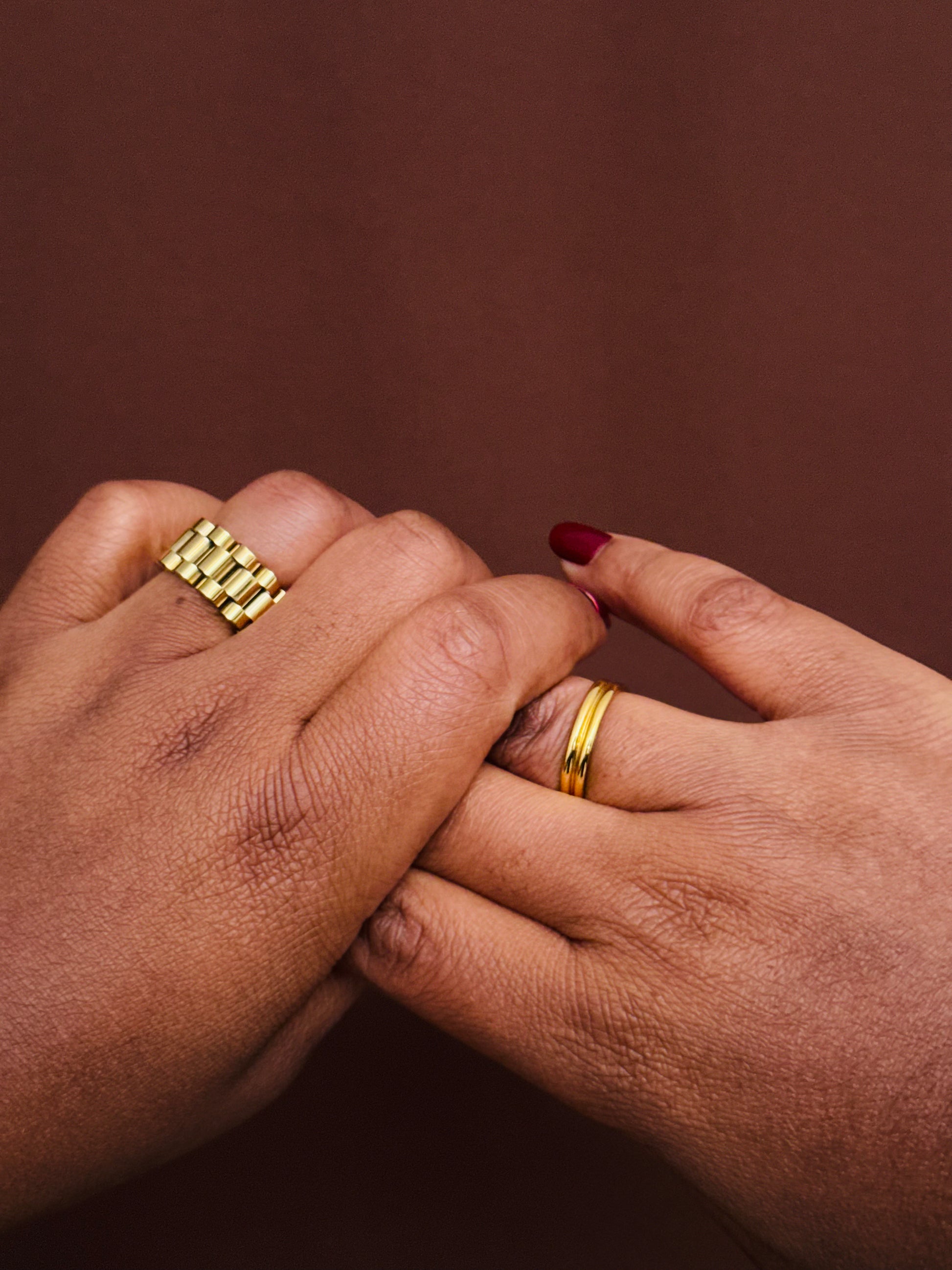 Vow Ring - Double band Zaria Yong