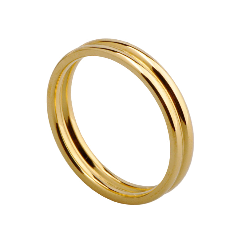 Vow Ring - Double band Zaria Yong
